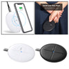 B09W Desktop Wireless Charger 10W Max Pad for iPhone SE 2020 Xs Xs Max black