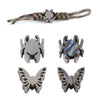 Solid Parachute Beads Knife Zipper Pull Bracelet DIY Charms Spider