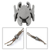 Solid Parachute Beads Knife Zipper Pull Bracelet DIY Charms Spider