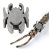 Solid Parachute Beads Knife Zipper Pull Bracelet DIY Charms Spider