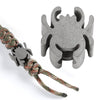 Solid Parachute Beads Knife Zipper Pull Bracelet DIY Charms Spider