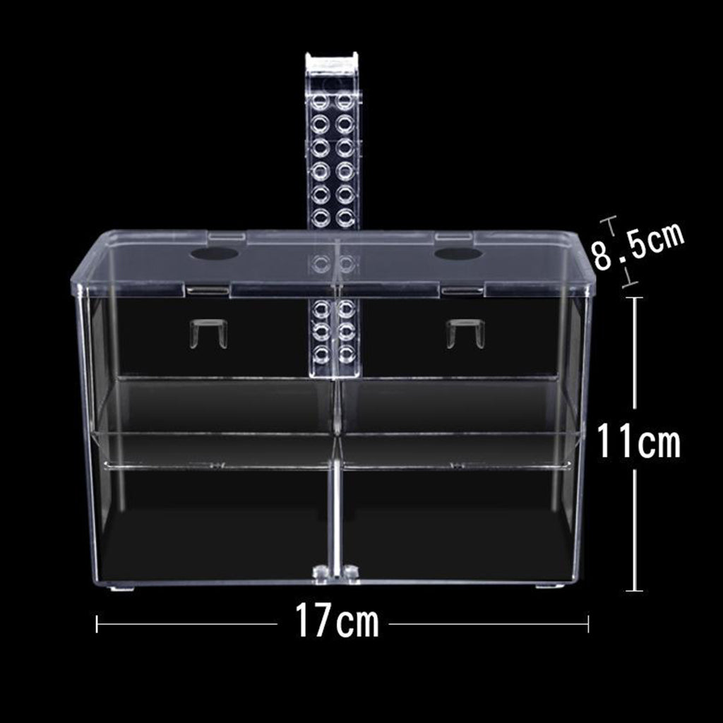 Hang Breeding Box Aquarium Fishes Fry Breeder Acclimation Hatchery Incubator