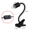 Reptile Heating Light Lamp Holder with Clip Lamp Pet Lights Flexible Clip 2