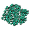 100Pcs 2021 Aluminium Bird Dove Racing Pigeon Leg Rings Bands Green