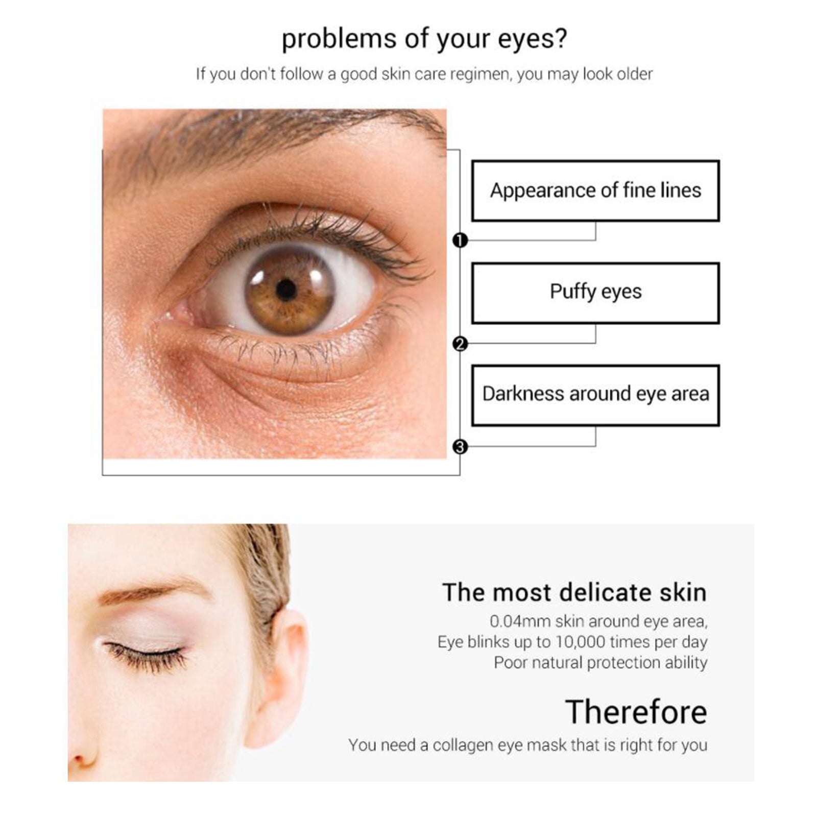 Eye Mask Dark Circles Patches Anti-wrinkle Undereye For Eye Green 20pcs