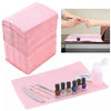 Portable Salon Nail Art Paper Table Pad Waterproof Desk Mat 50pcs