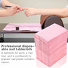 Portable Salon Nail Art Paper Table Pad Waterproof Desk Mat 50pcs