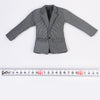 1/6 Scale Male Figure Suit Model Clothes Coat Handmade For 12