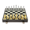 International Chess Set Folding Chess Board Storage Box Travel Game Style 2