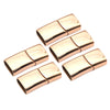 5 Pcs Magnetic Clasps Necklace Bracelet DIY Buckle Connector Rose Gold2