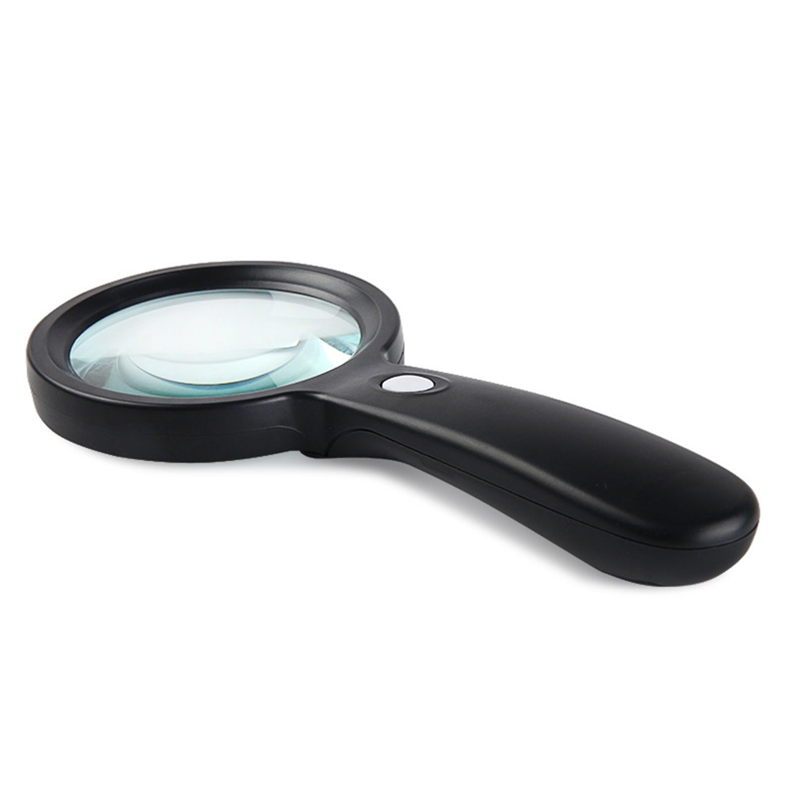 Handle 10X Reading Magnifying Glass Loupe Magnifier for Reading Map 12 LED