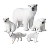 Lifelike Polar Animals Figure Wildlife Animal Kids Educational Learning Toy