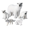 Lifelike Polar Animals Figure Wildlife Animal Kids Educational Learning Toy