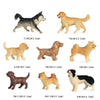 Load image into Gallery viewer, Solid Plastic Simulated Dog Model Decor Kids Toy Miniature Figurine Decor