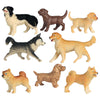 Load image into Gallery viewer, Solid Plastic Simulated Dog Model Decor Kids Toy Miniature Figurine Decor