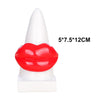 Resin Spectacle Stand Home Office Decorative Desk Eyeglasses Holder Lips