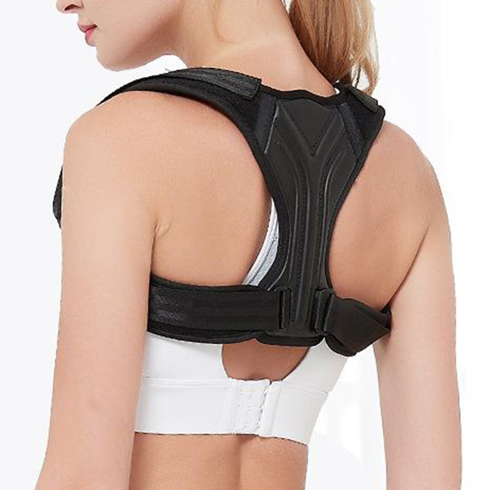 Breathable Universal Adjustable Shoulder Posture Corrector Back Straightener