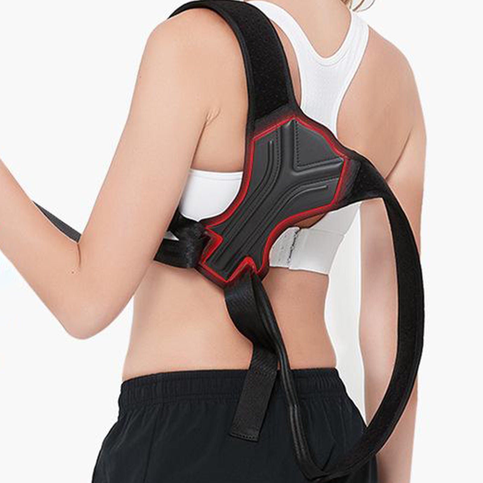 Breathable Universal Adjustable Shoulder Posture Corrector Back Straightener