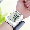 Home Use Electric Wrist Blood Pressure Monitor Tester Large LCD Display