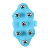 Palm Shaped Hand Held Massager Pain Relief for Foot, Hamstrings, Thighs Blue Magnetic