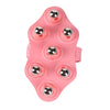 Palm Shaped Hand Held Massager Pain Relief for Foot, Hamstrings, Thighs Pink