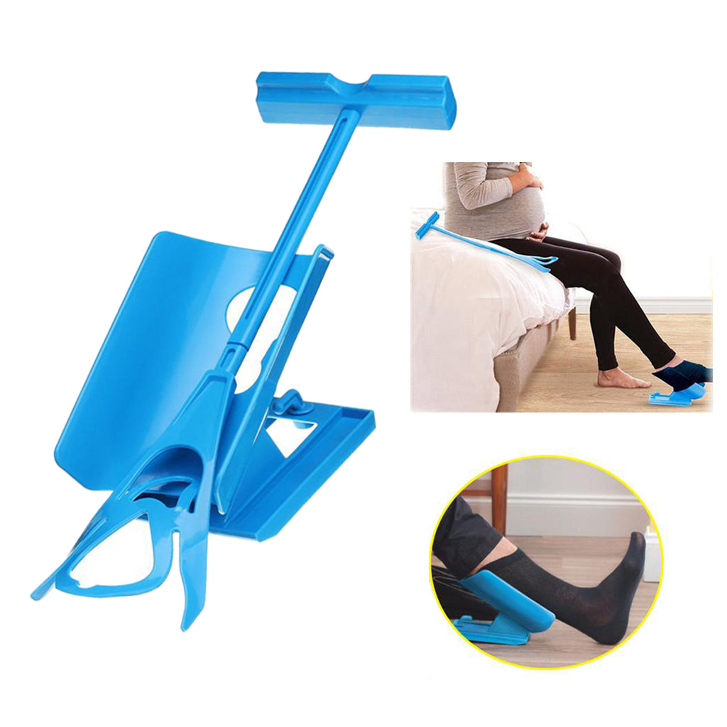 Sock Aid Slider Easy On Off Pulling Assist for Elderly Disabled Handicapped