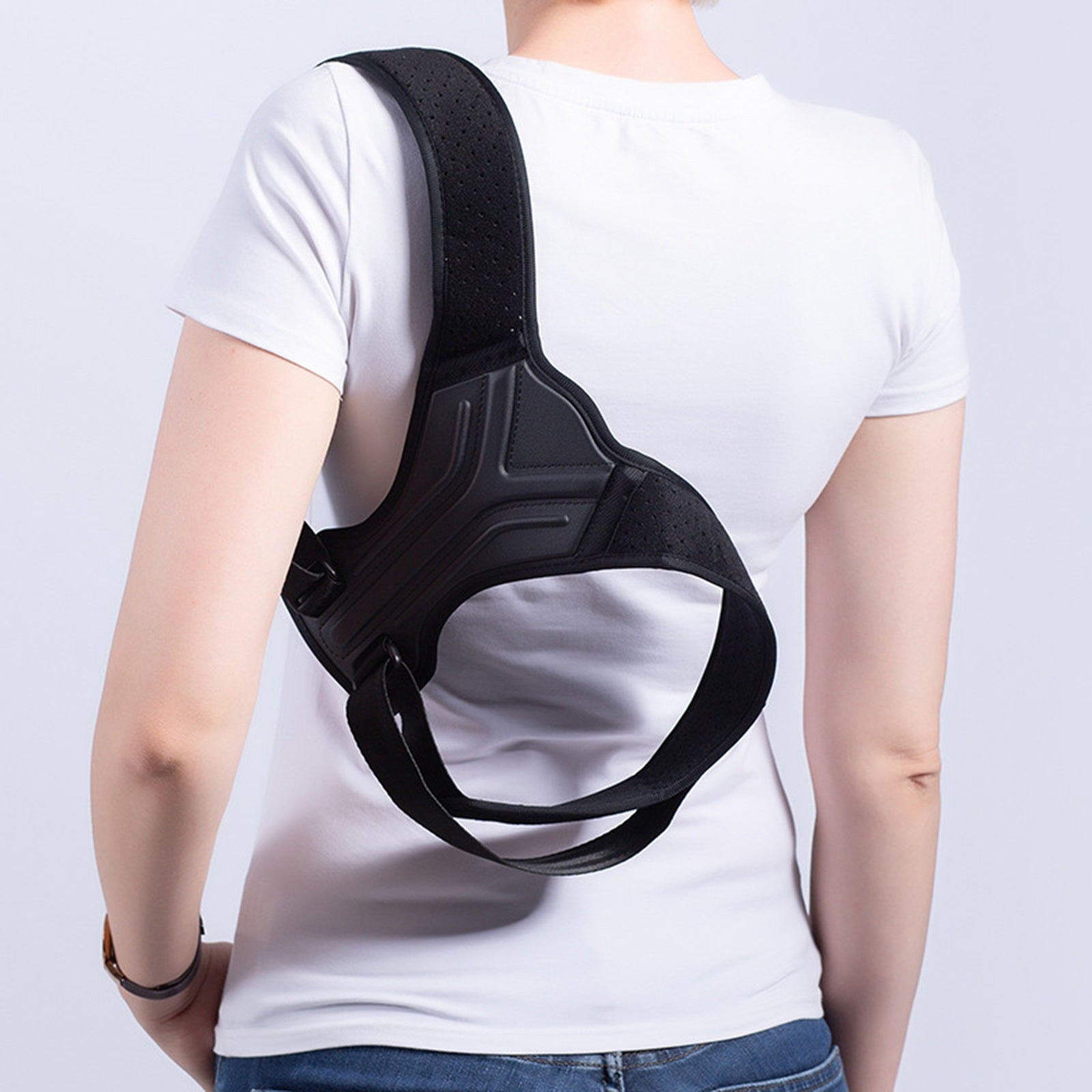 Highly Breathable Correction Belt Spine Corset for Anti-hunchback Brace L