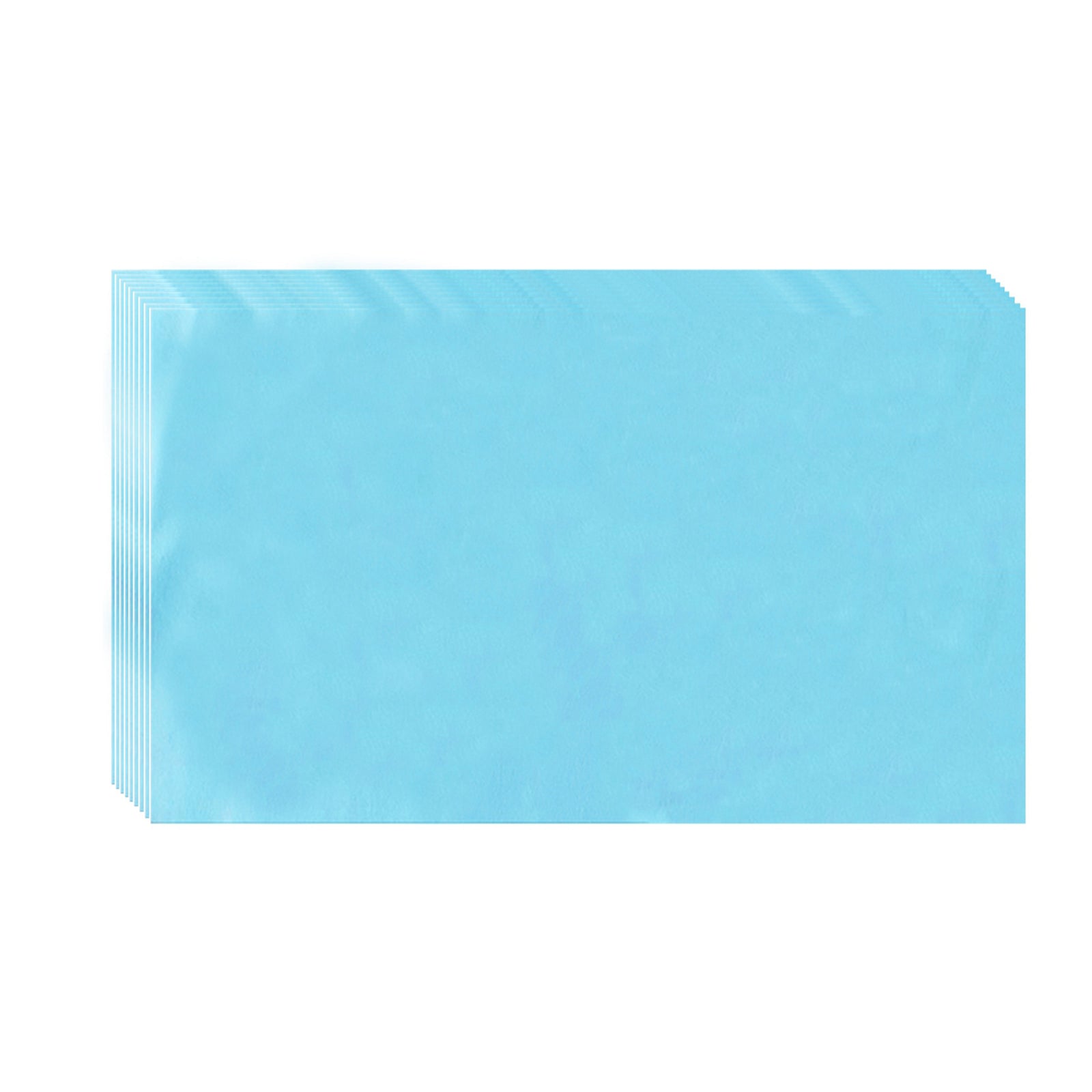 100x 15.7"x27.6" Disposable Bed Sheets Non-woven for Massage SPA Table Blue