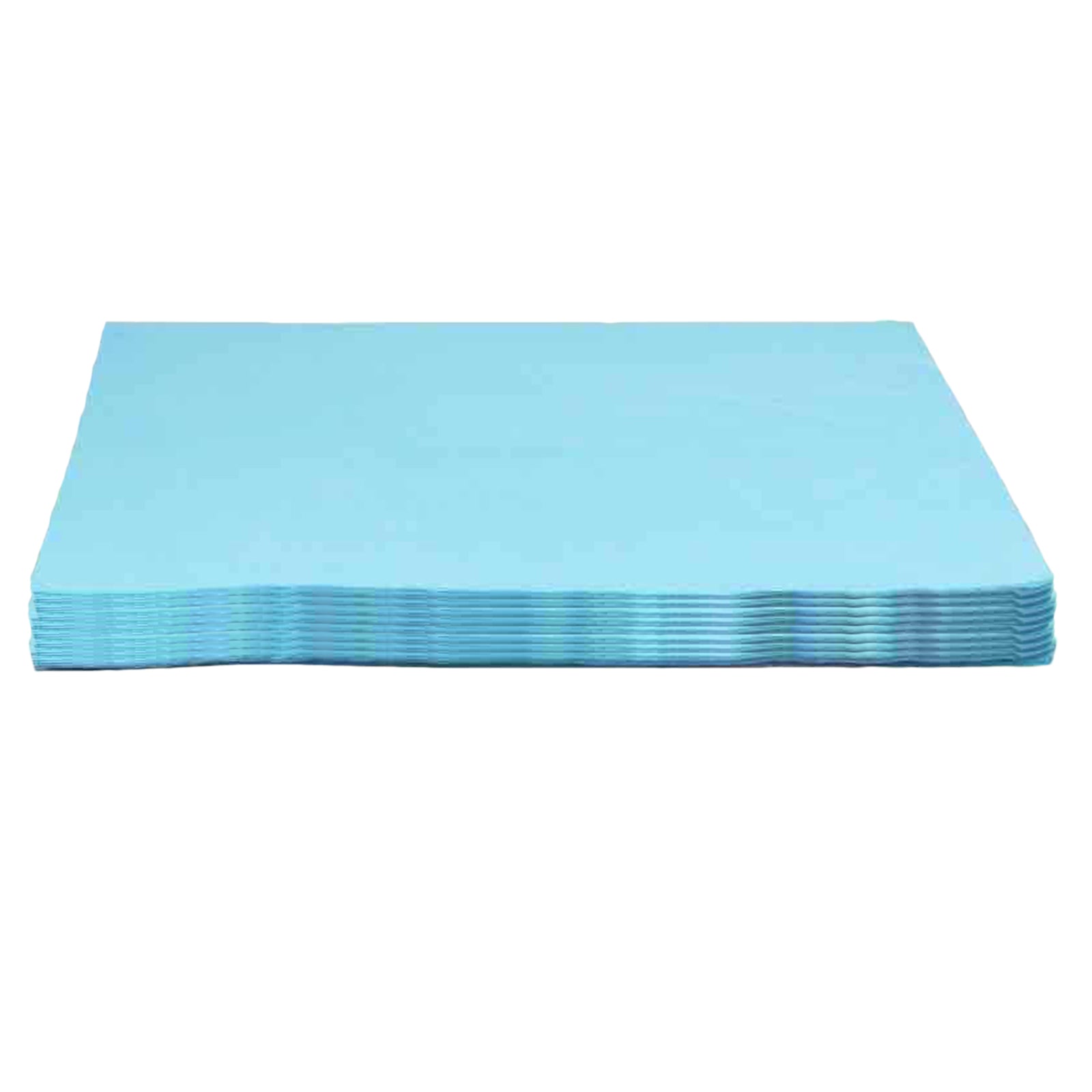 100x 15.7"x27.6" Disposable Bed Sheets Non-woven for Massage SPA Table Blue