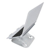 Portable Foldable Cooling for MacBook Accessories Lenovo HP Support (Silver)