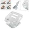 Portable Foldable Cooling for MacBook Accessories Lenovo HP Support (Silver)