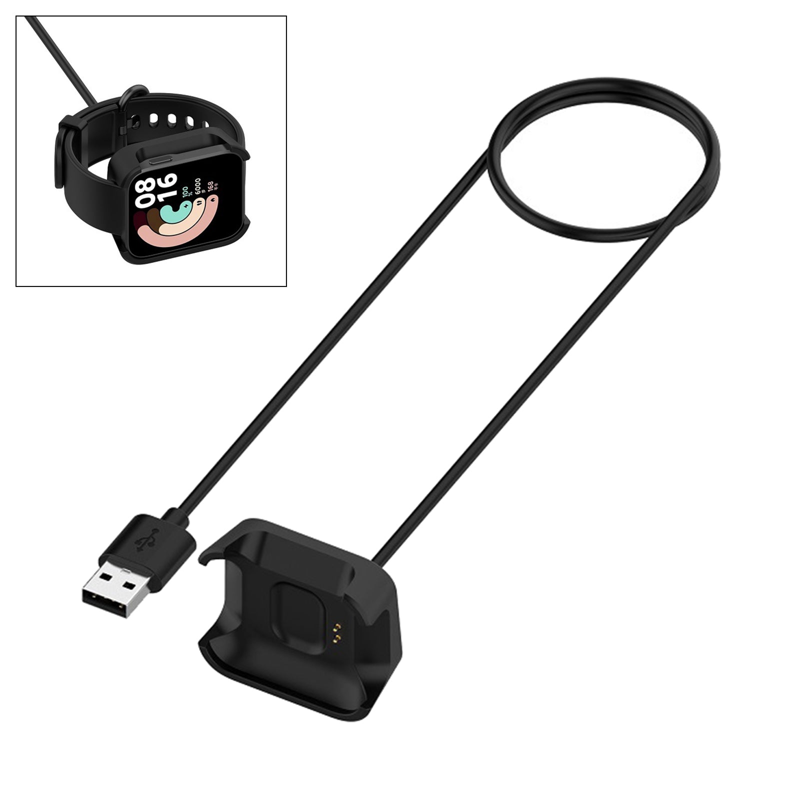 Charging Dock Stand Charger Cable for XiaoMi Mi Watch lite Charging Cable