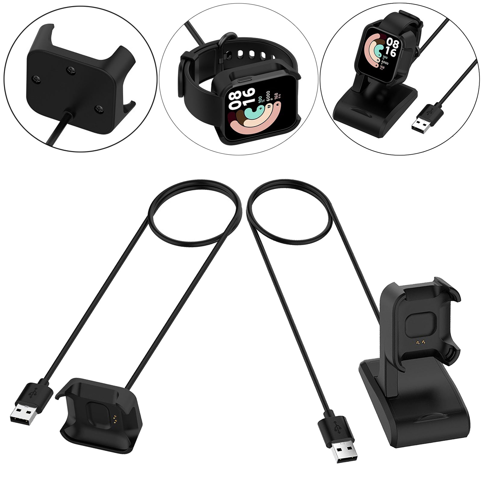 Charging Dock Stand Charger Cable for XiaoMi Mi Watch lite Charging Cable