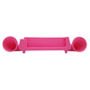 Silicone Sound Amplifier Phone 2 Horn Stand for iPhone 6 6s 7  pink