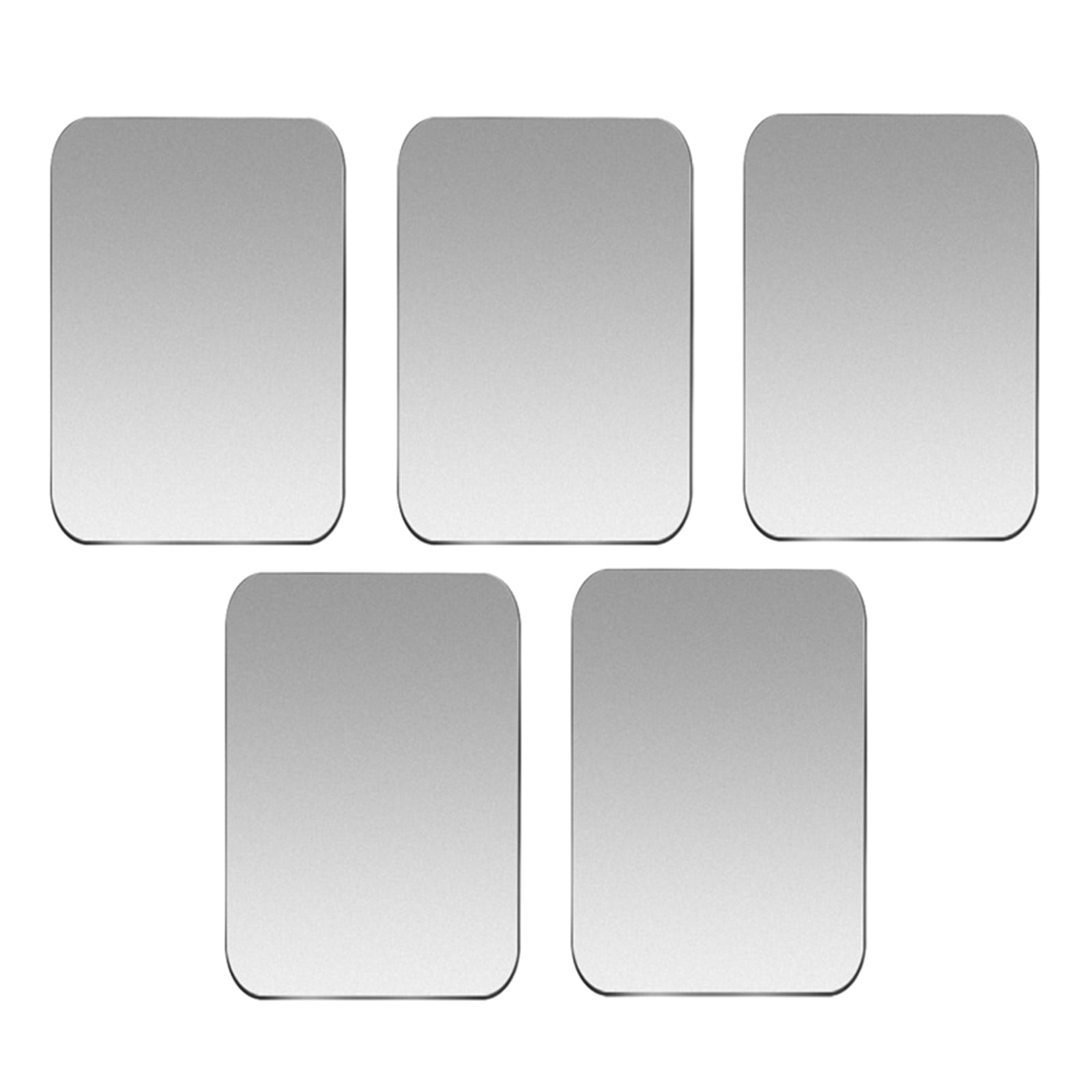 5x Magnetic Aluminum Plate Sheet Disk Holder Air Vent Mount Rectangular