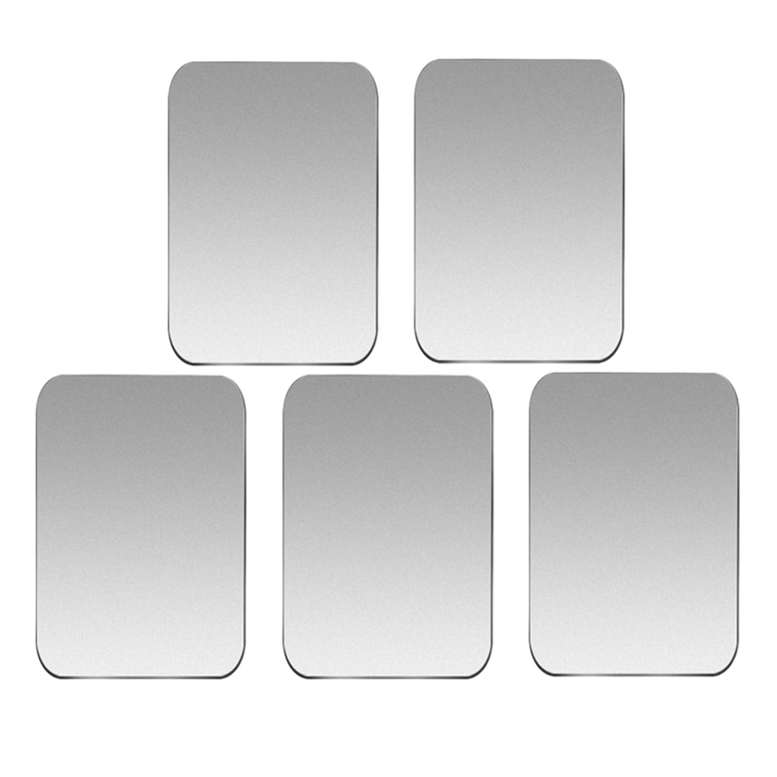 5x Magnetic Aluminum Plate Sheet Disk Holder Air Vent Mount Rectangular