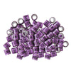 100pcs Identify Dove Rings Leg Rings Pigeon Bands for Canary Purle