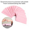 Portable Salon Nail Art Paper Table Pad Waterproof Desk Mat 125pcs