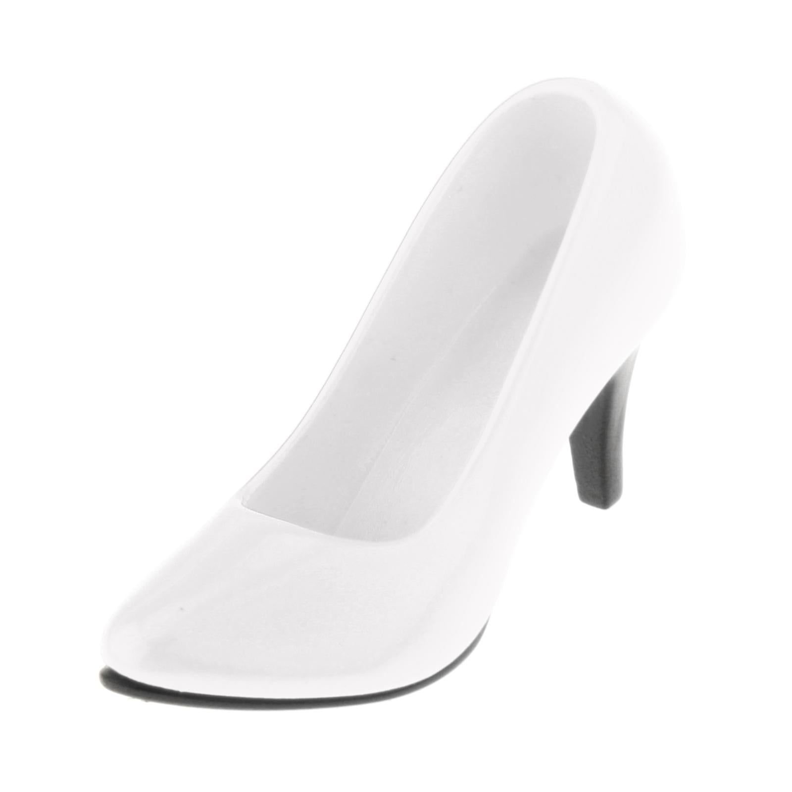 1/6 Womans Fashion High Heel Shoes Pump for 12inch OB OD Figures White