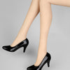 1/6 Womans Fashion High Heel Shoes Pump for 12inch OB OD Figures Black