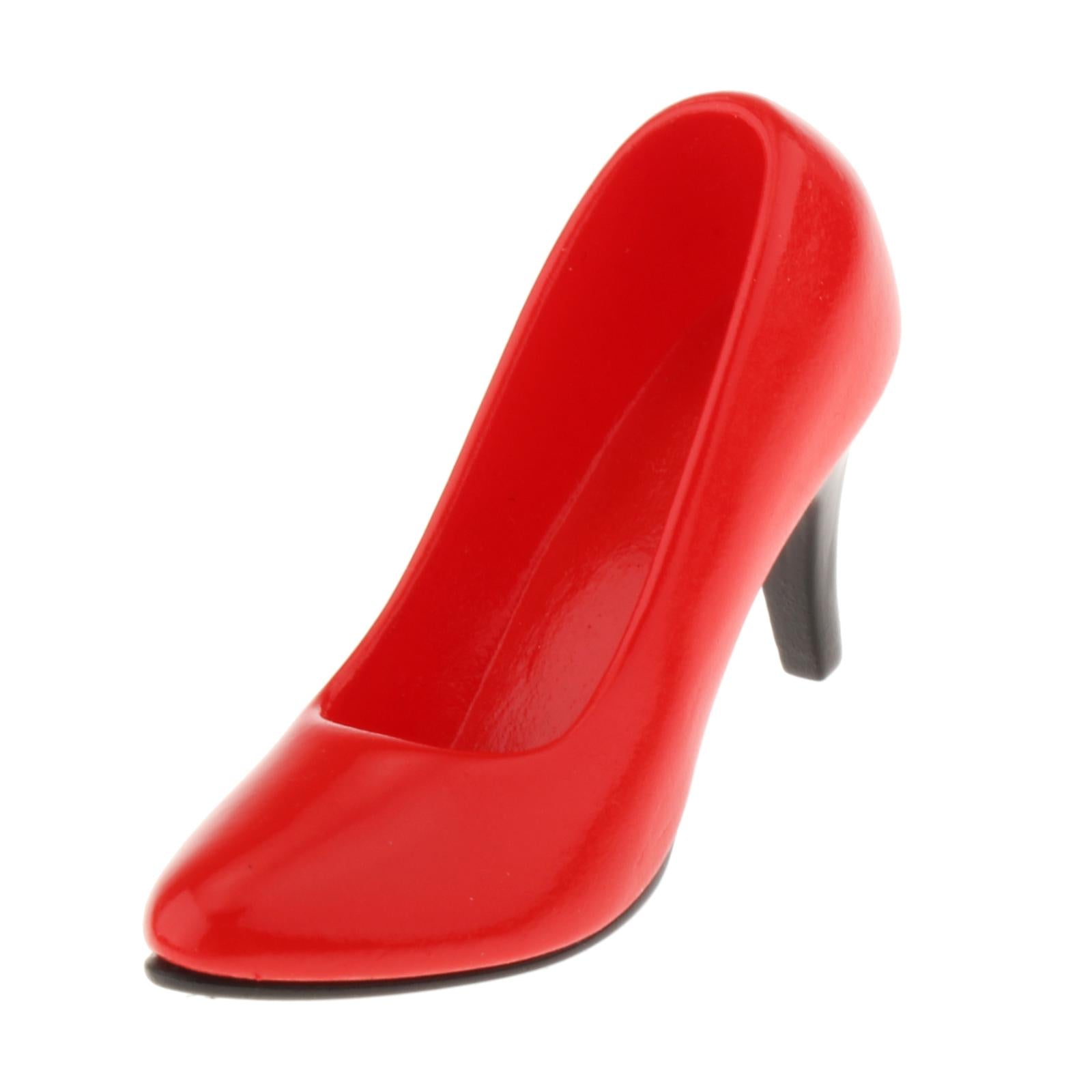 1/6 Womans Fashion High Heel Shoes Pump for 12inch OB OD Figures Red