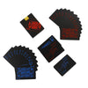 Waterproof PVC Playing Cards Black Poker Party Magic Game Fun Red Blue