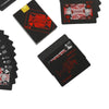 Waterproof PVC Playing Cards Black Poker Party Magic Game Fun Red Silver