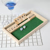 Shut The Box Game - 12 Numbers Wooden Dice Game Game Family Traditional Game