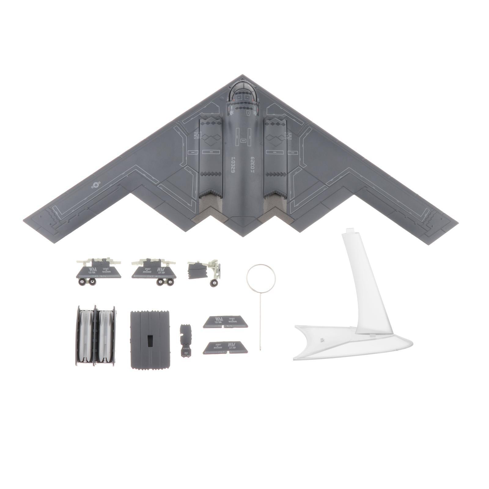 1/200 U.S. B-2A Bomber Diecast Model Aircraft Plane Model 0329 Missouri