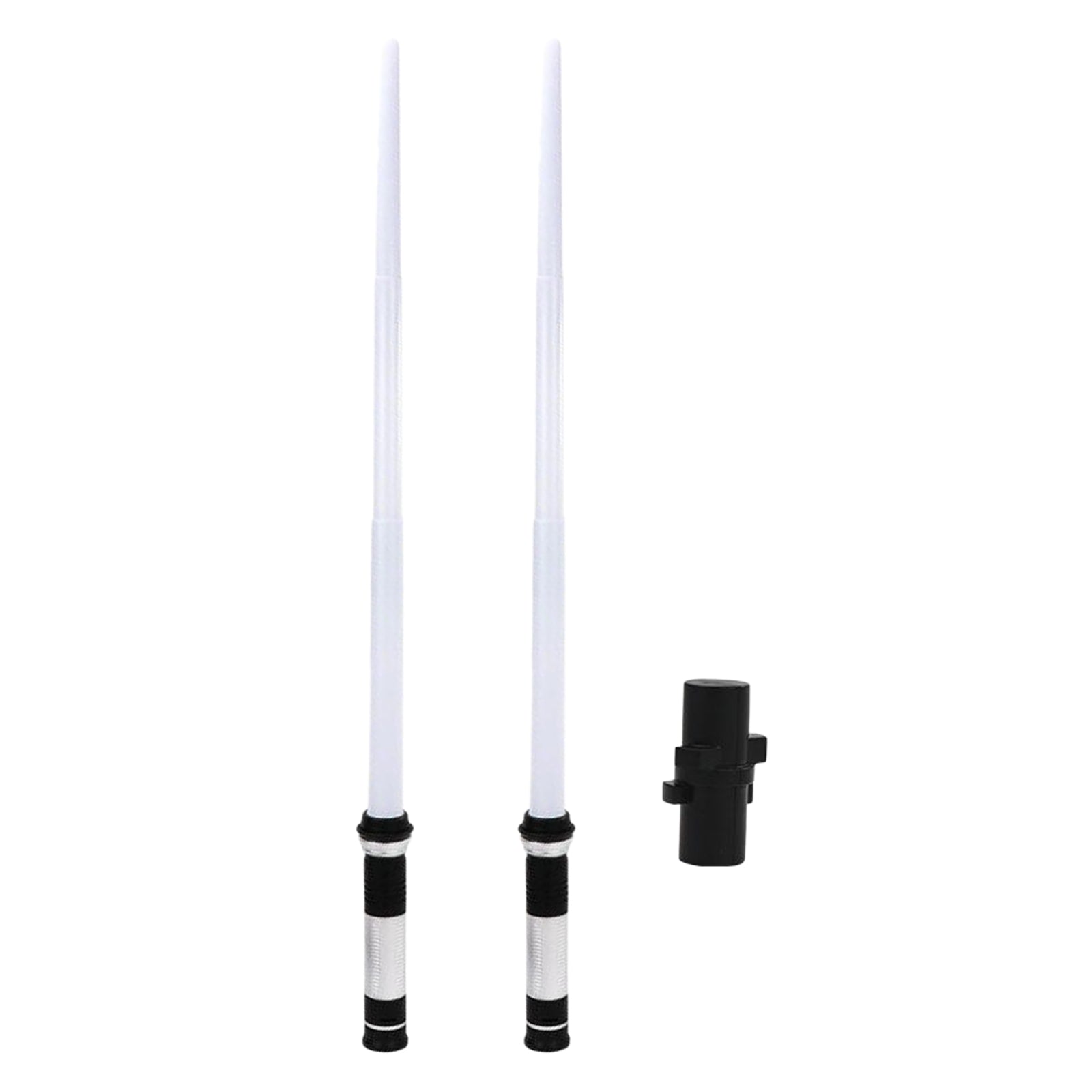 LED Light Up Sword with Sound Effects for Costume War Fighters Warriors Toy 2pcs