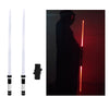 LED Light Up Sword with Sound Effects for Costume War Fighters Warriors Toy 2pcs