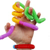 Load image into Gallery viewer, 8pcs/set Pop Tubes Stress Relief Anxiety Handheld Interesty Sensory Toy mini size