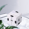 Infinity Cube Fidget Toy for Kids and Adults Relaxing white