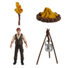 Miniature Scene People Action Figure Pinic Equipment for Diorama Layout